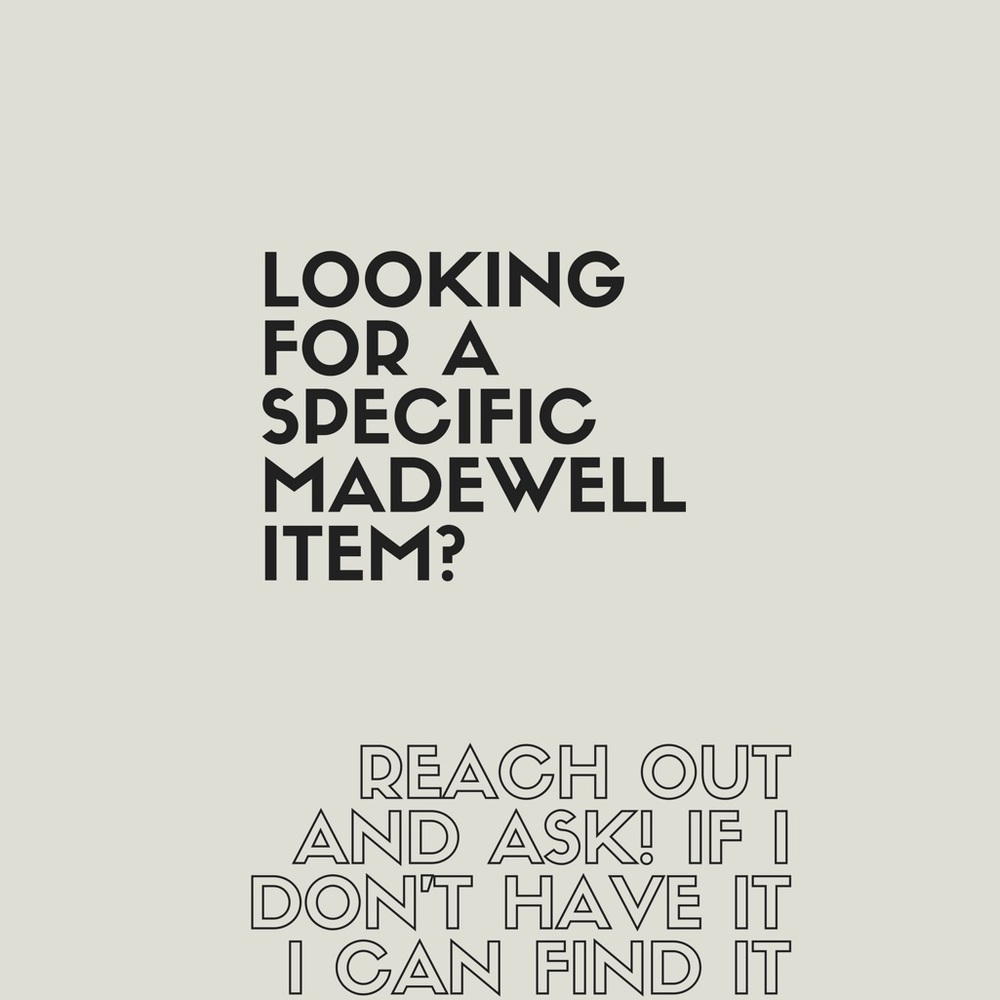 ✨🆕✨ M A D E W E L L ✨🆕✨